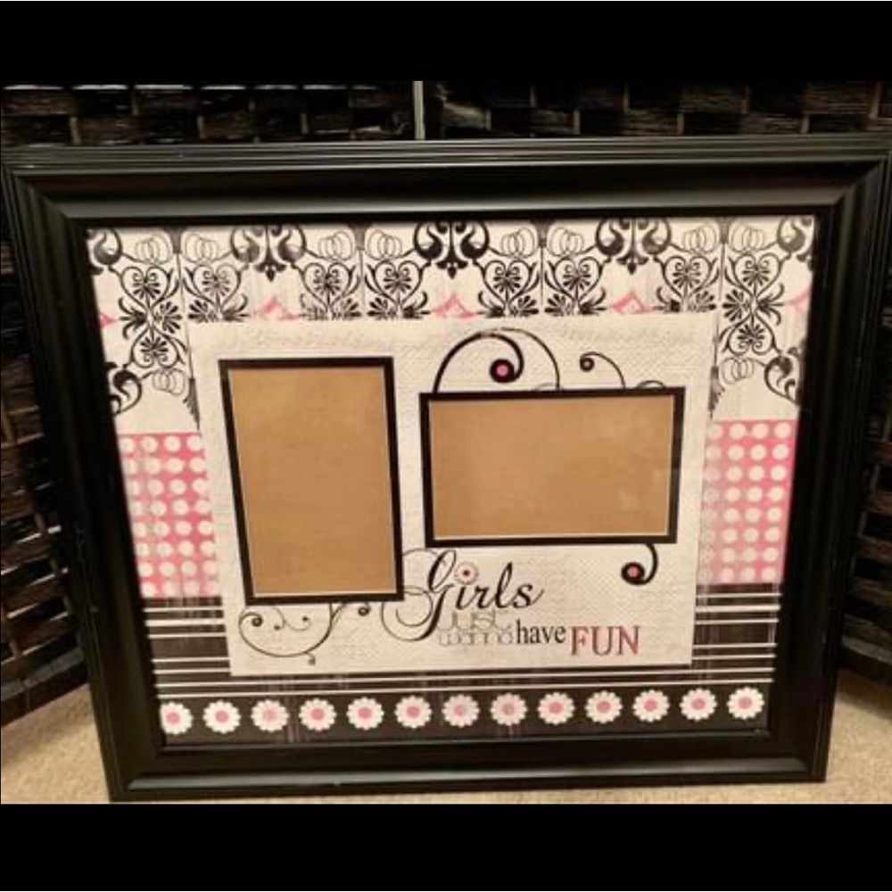 Hobby Lobby Girls Just Want to Have FUN! Picture Frame Home Decor Wall Art